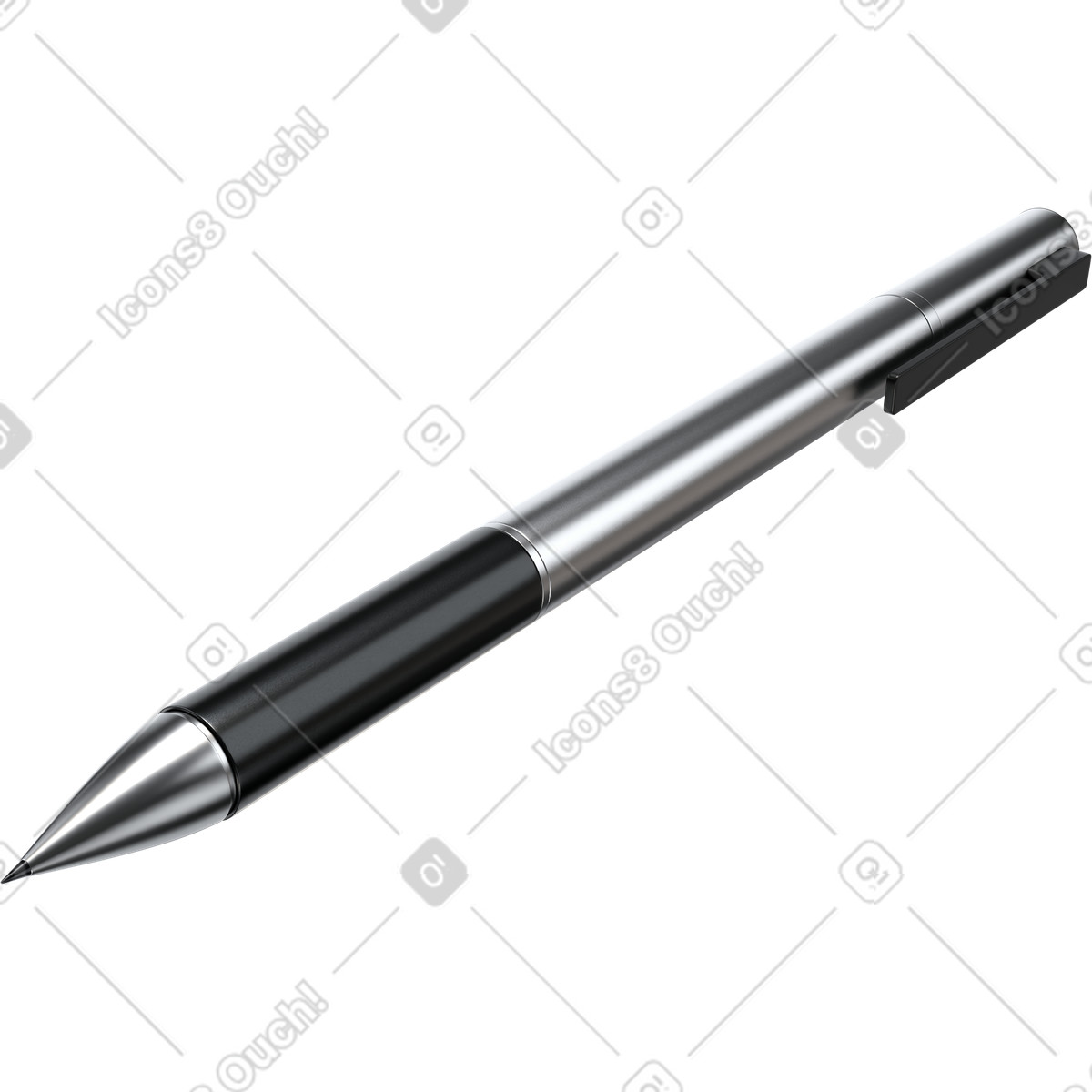 Signature pen, formal documents, corporate workflow illustration in PNG, SVG