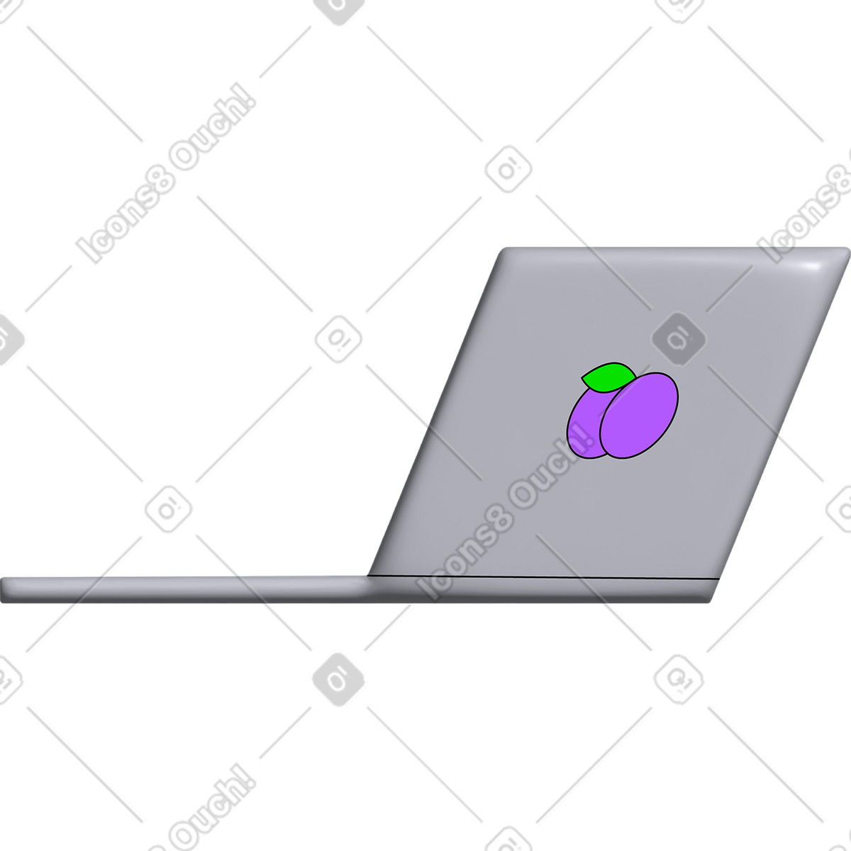 Ilustração de Computador portátil em no estilo Pop para baixar em PNG, SVG