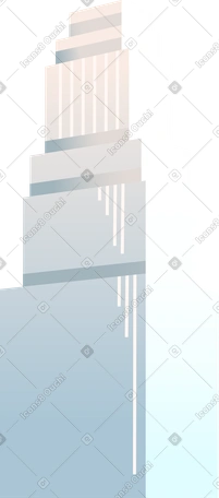 Historic high-rise building PNG, SVG