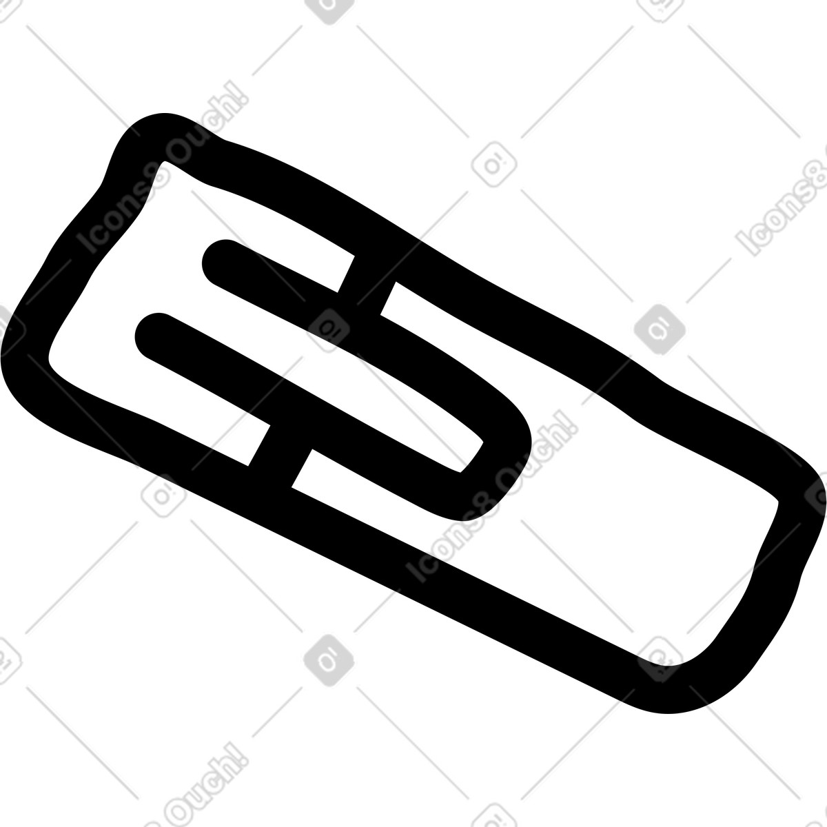 Marcatore illustrazione in stile Notes scarica in PNG, SVG