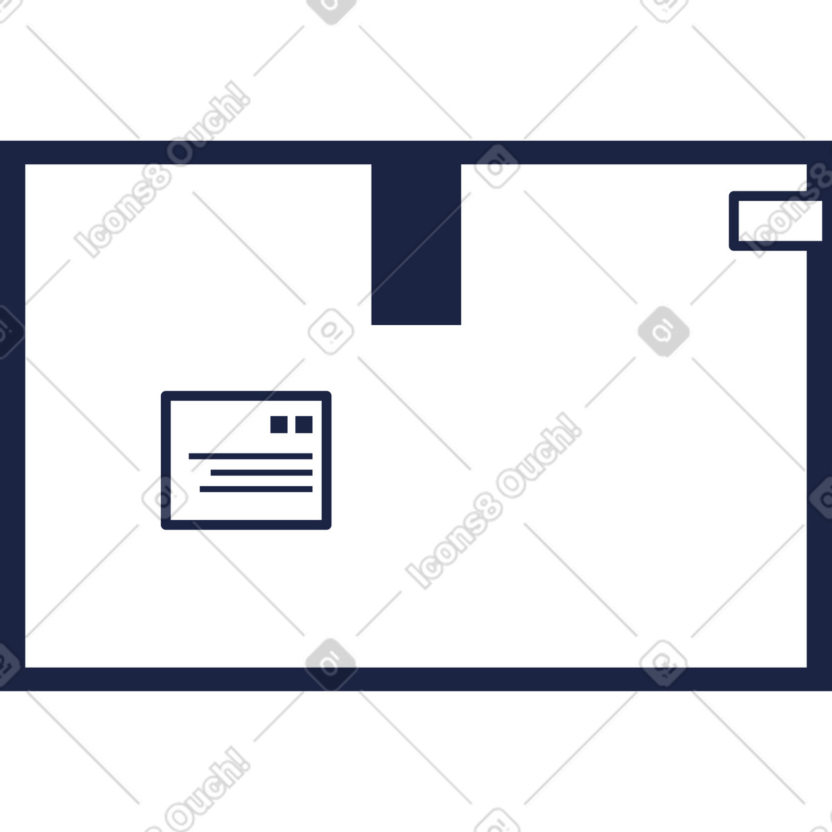 Illustration Case 5 ligne dans le style Urban Line à télécharger aux formats PNG, SVG