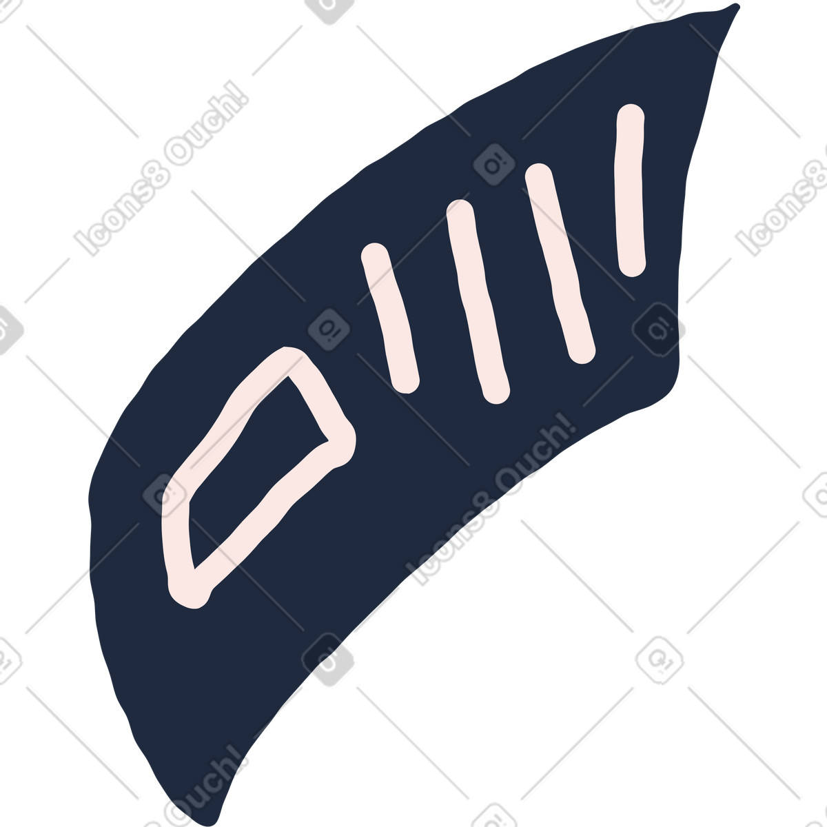 Stripy スタイルの 論文 のイラストをPNG、SVG形式でダウンロード