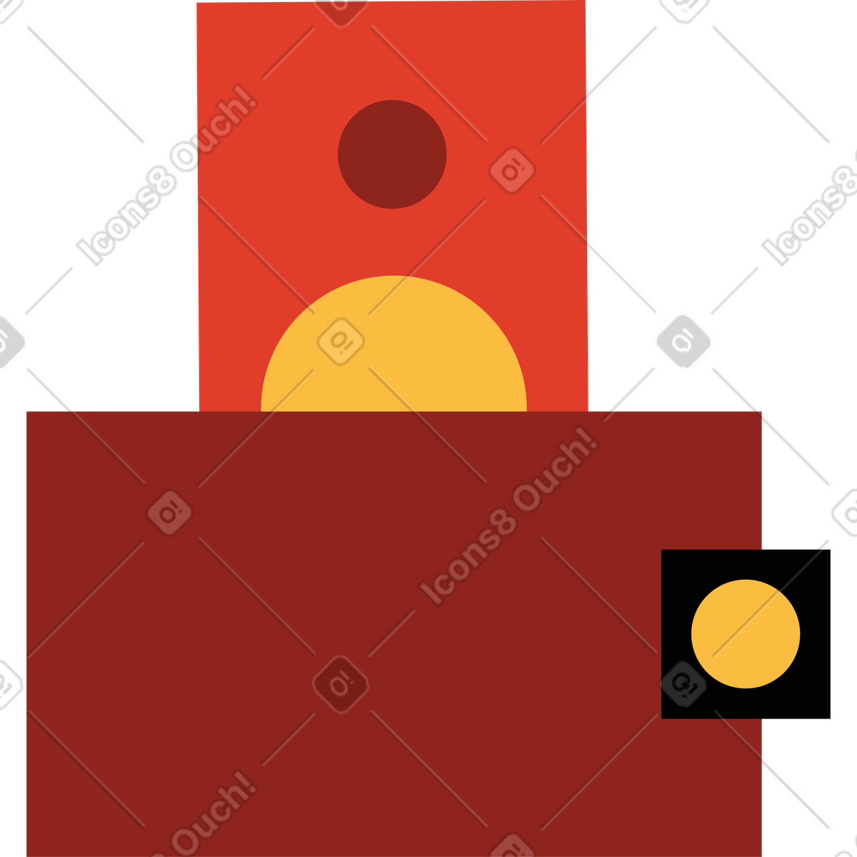 下载 Burgundy 风格的 钱 插画，支持 PNG、SVG 格式