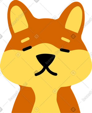 Dog head PNG, SVG