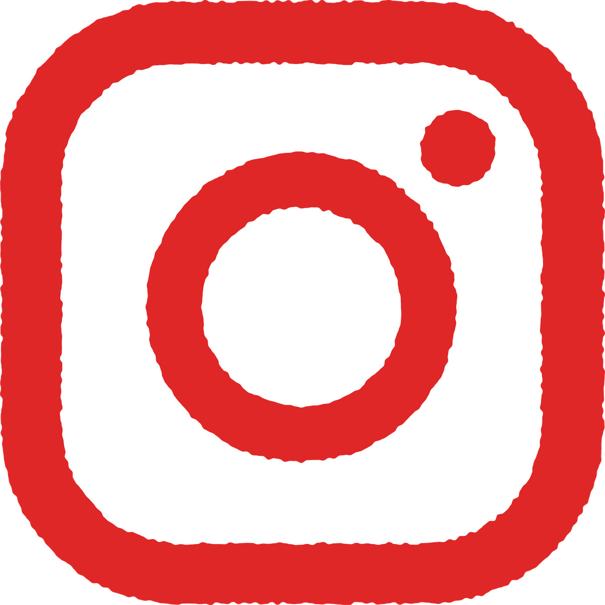 Instagram icon-Illustration im Cherry-Stil als Download in PNG, SVG
