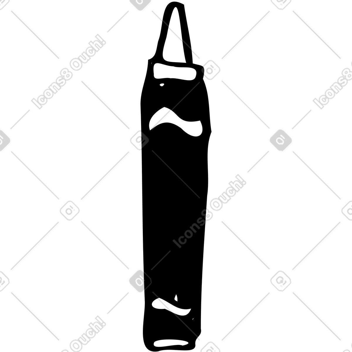 Ilustración Lápiz en estilo Marks a descargar en PNG y SVG