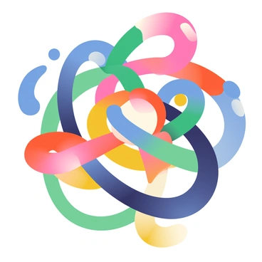 A dynamic arrangement of vibrant swirls of color intertwines in a chaotic yet harmonious pattern. The swirls consist of rich hues including deep blues, bright oranges, and vivid greens. Each swirl flows effortlessly into the next, creating a sense of movement throughout the image. The colors contrast sharply against each other, enhancing the overall visual impact. The edges of the swirls blend gently, with some colors appearing to drip or cascade over others, adding depth and complexity to the composition. The overall effect is one of lively energy and visual rhythm.