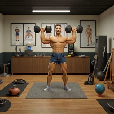 Overhead triceps extension