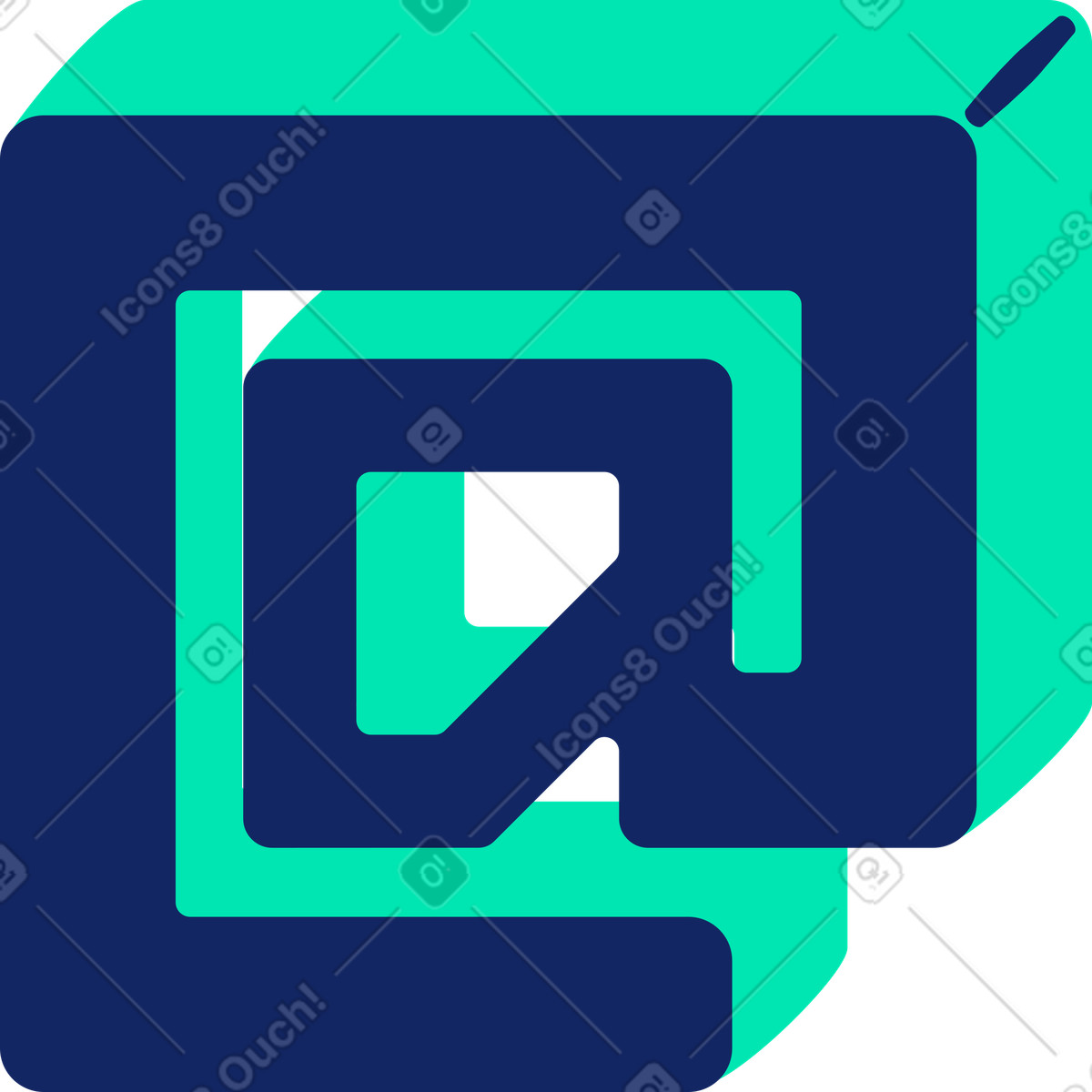 Kommerziell bei-Illustration im Cyborg-Stil als Download in PNG, SVG