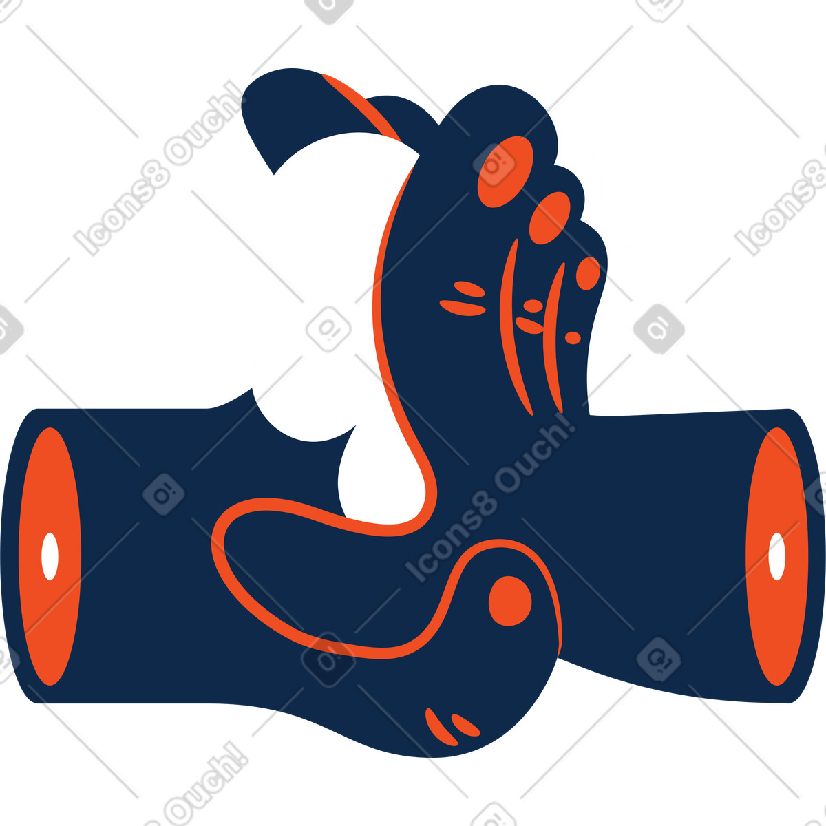 Lavarsi le mani illustrazione in stile Flame scarica in PNG, SVG