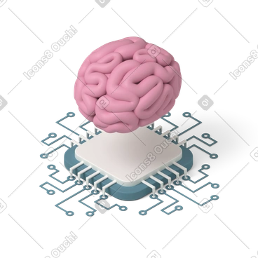 Brain clipart image in PNG, SVG, GIF formats