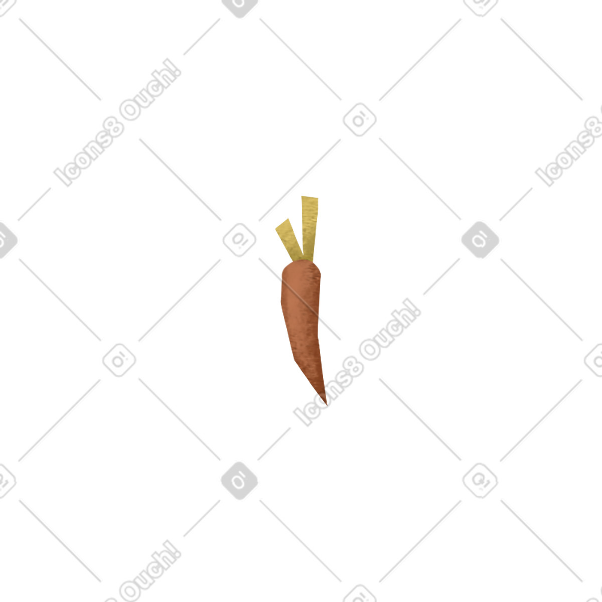 Family スタイルの にんじん のイラストをPNG、SVG形式でダウンロード
