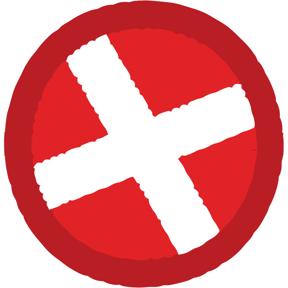 Ilustración Cross en estilo Cherry a descargar en PNG y SVG