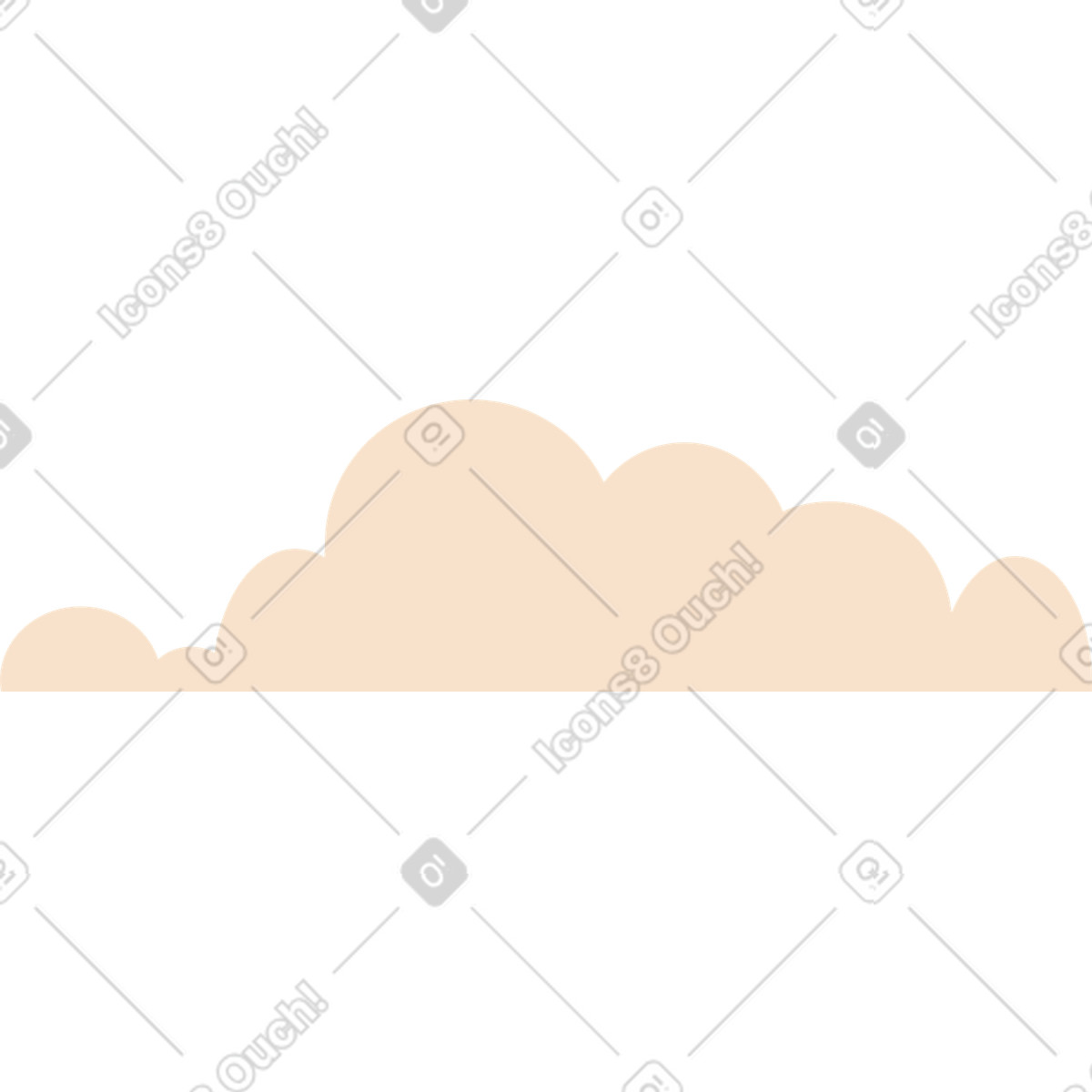 Ilustración Arbustos en estilo Folks a descargar en PNG y SVG