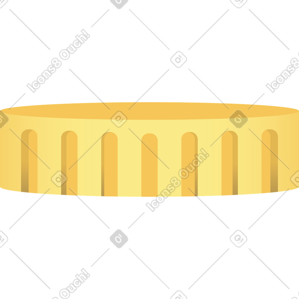 Ilustração de Pódio em no estilo Levels para baixar em PNG, SVG