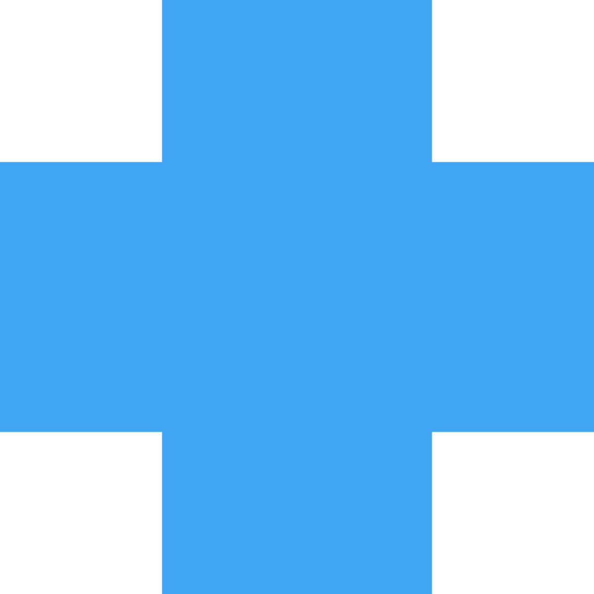 Fogg 스타일의 Cross blue 일러스트레이션 PNG, SVG 다운로드