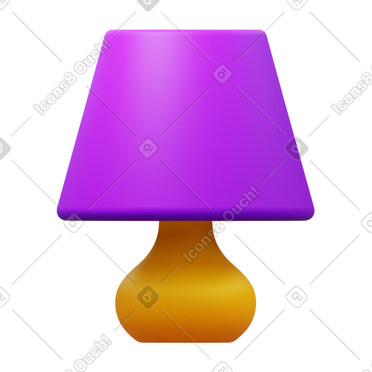 Ilustração de Lamp em no estilo 3D Fluency para baixar em PNG, SVG
