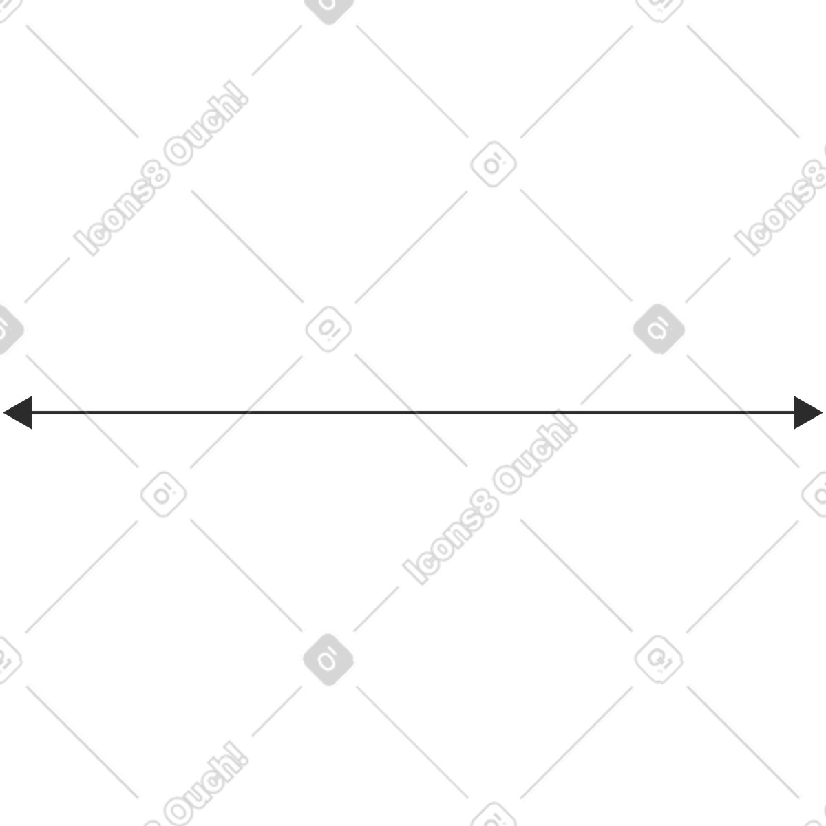 Arrow illustration in Marginalia style download in PNG, SVG