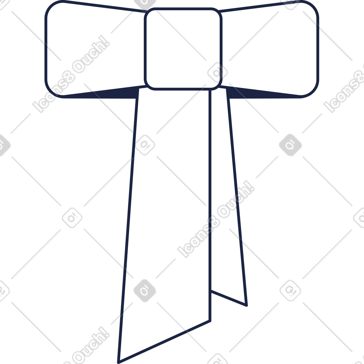 Ilustración Arco en estilo Urban Line a descargar en PNG y SVG