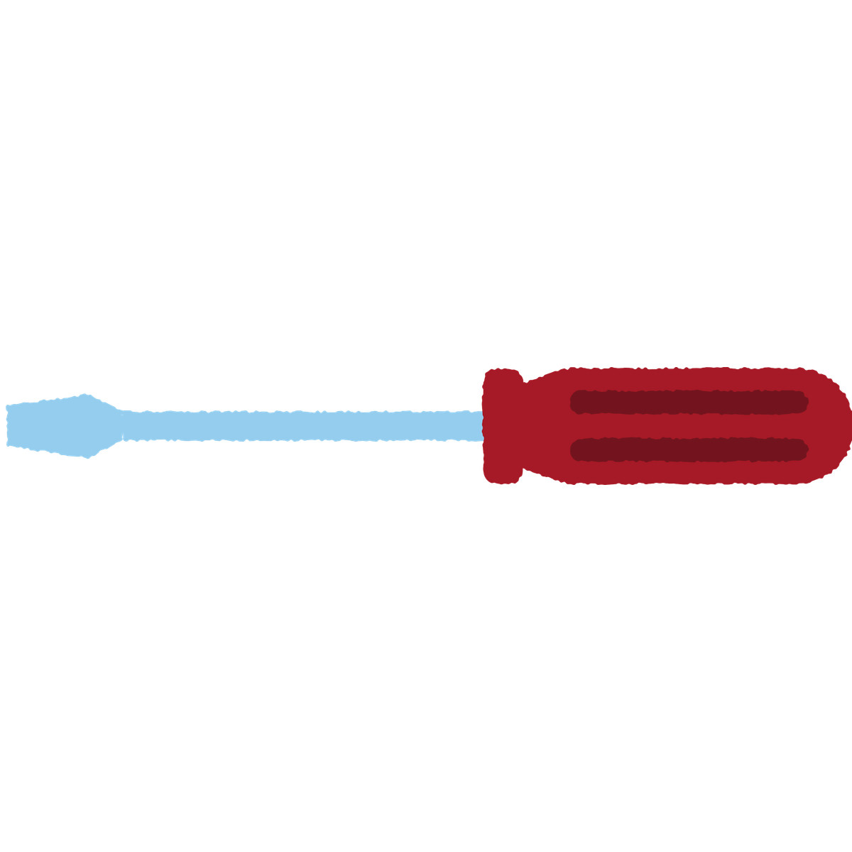 Screwdriver illustration in PNG, SVG