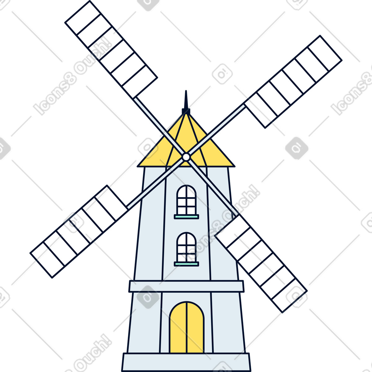 Von-Illustration im Teal-Stil als Download in PNG, SVG