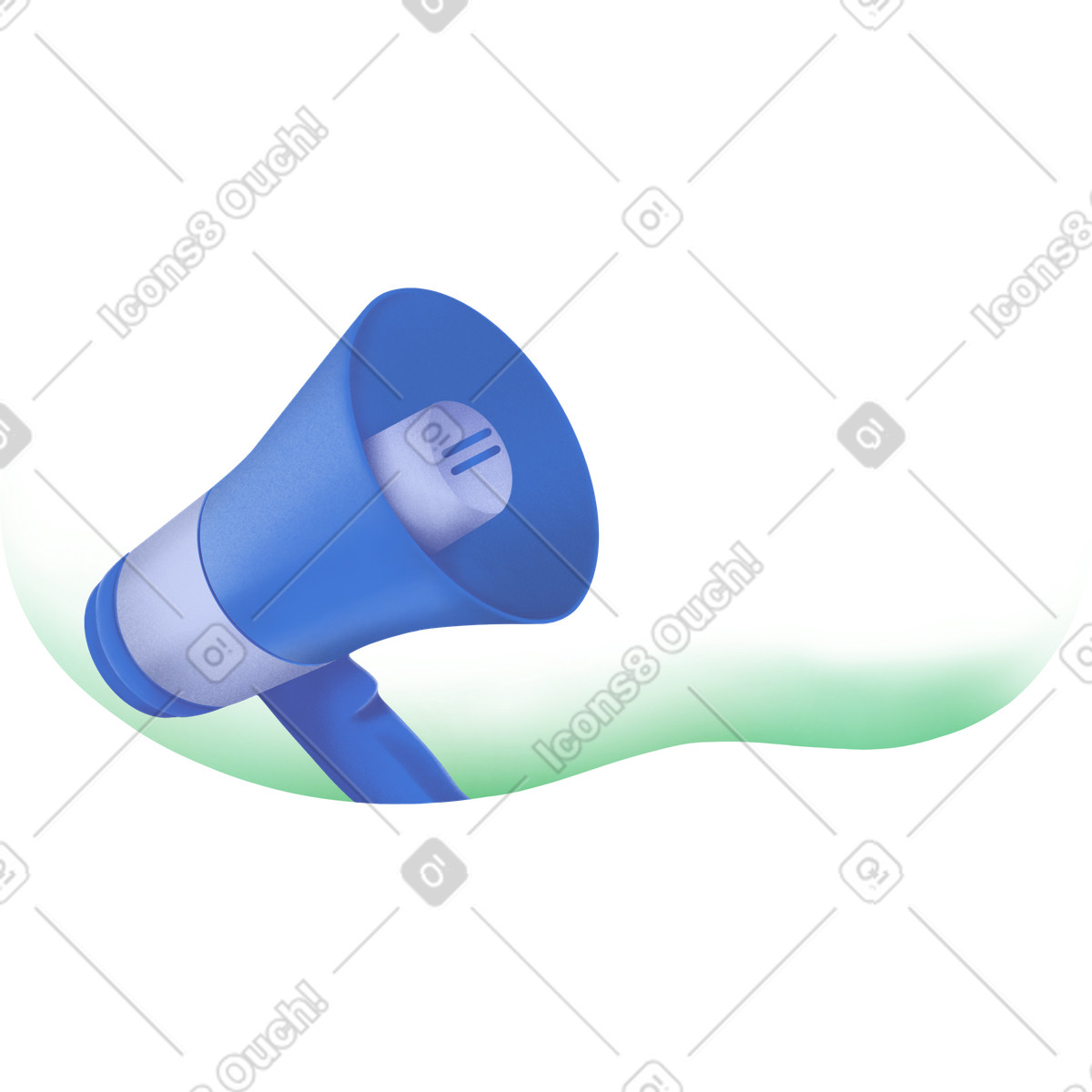 Ilustração de Loudspeaker with background em no estilo Smart para baixar em PNG, SVG