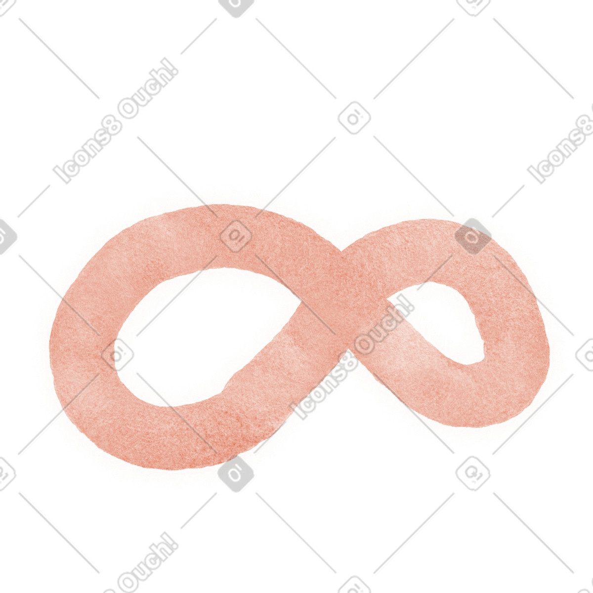 Infinity loop, Abstract line twisting and untwisting illustration in Hand-drawn animation style download in PNG, SVG