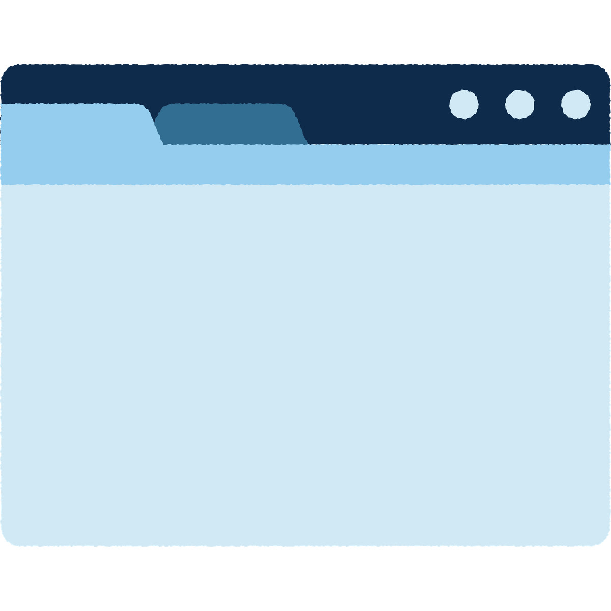 Illustration Browser window dans le style Cherry à télécharger aux formats PNG, SVG