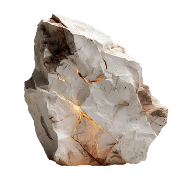 내부에서 빛나는 깨진 돌, 숨겨진 에너지와 잠재력, 돌파구와 혁신의 은유 PNG, SVG