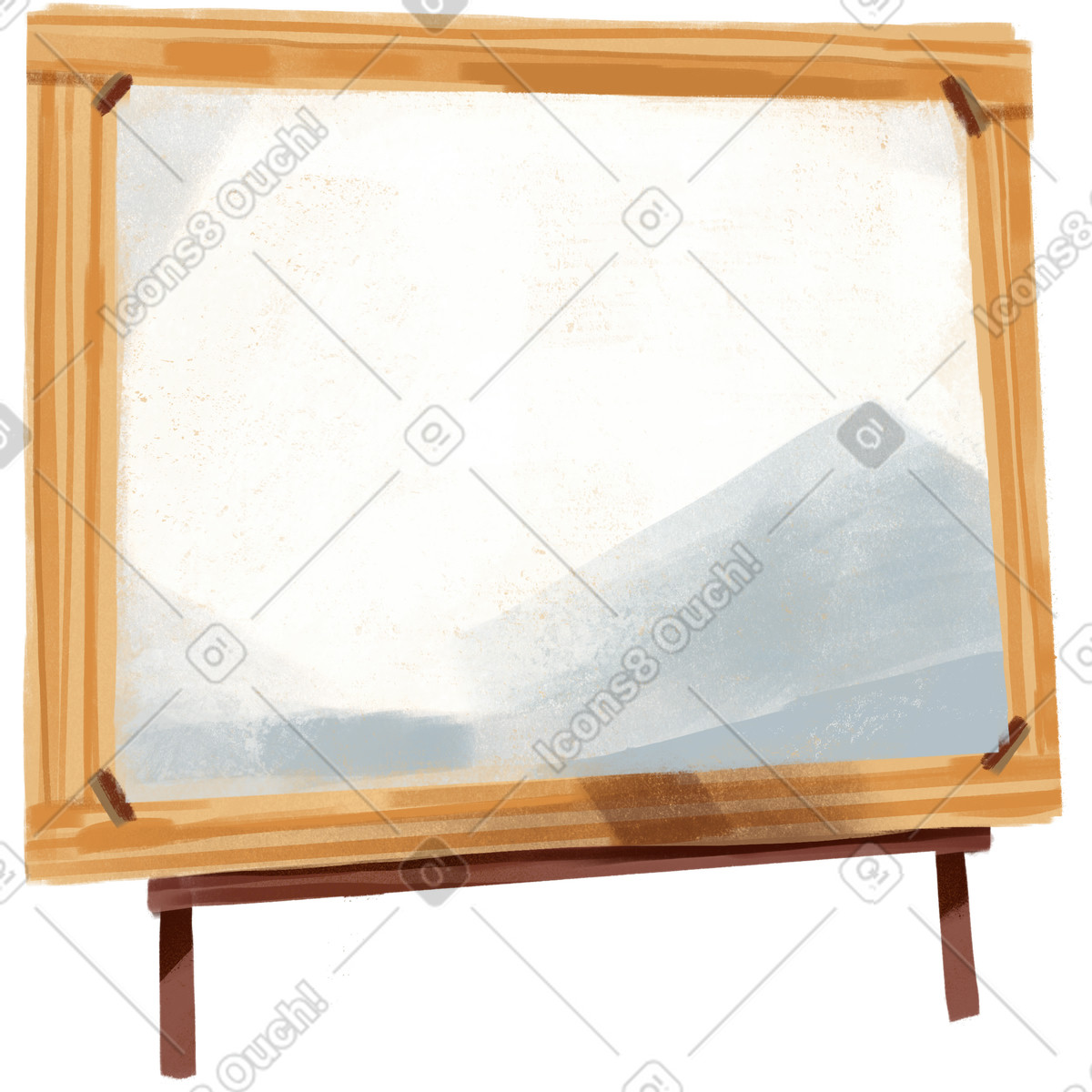 下载 Ikigai 风格的 Easel 插画，支持 PNG、SVG 格式
