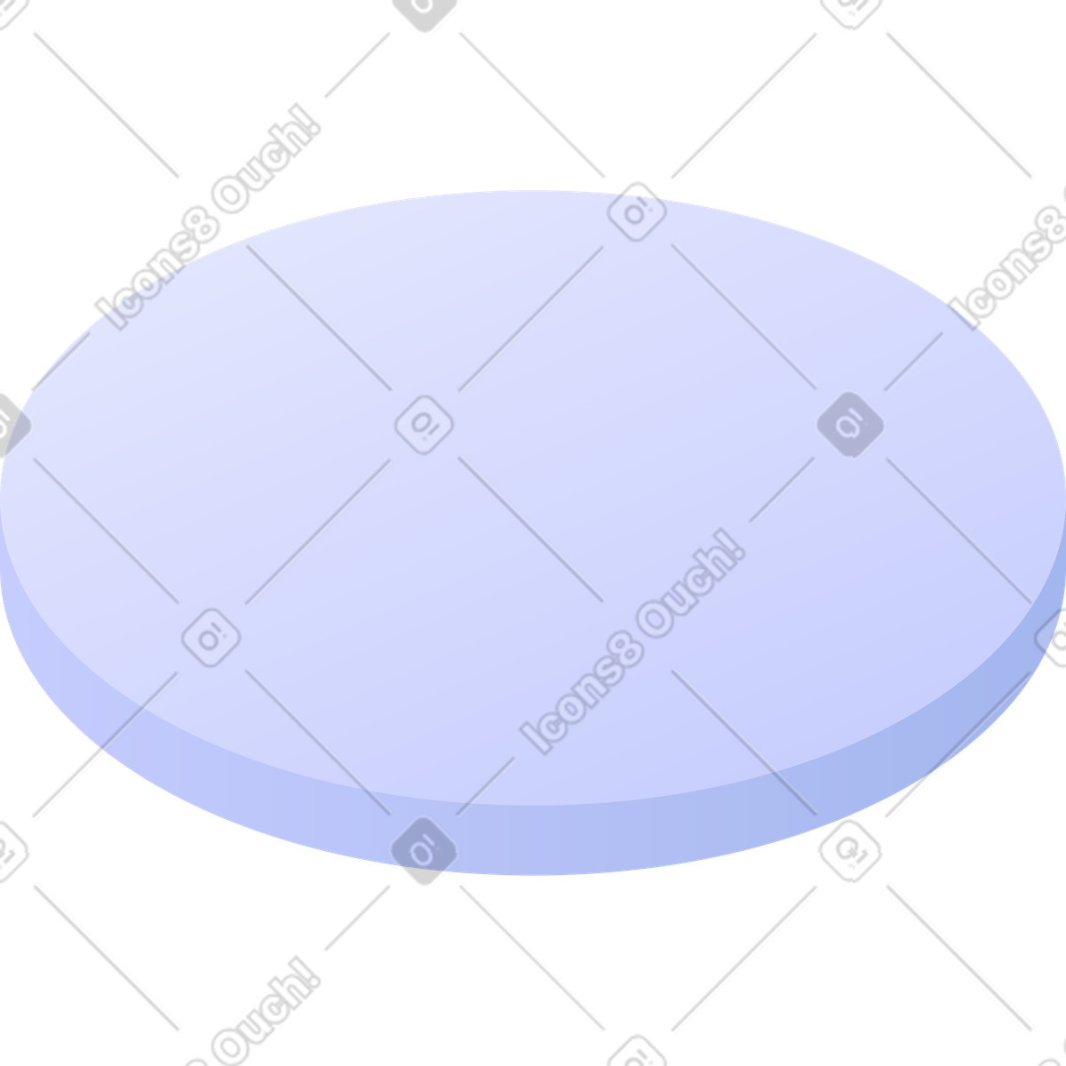 Ilustração de Plataforma circular isométrica em no estilo Quantum para baixar em PNG, SVG