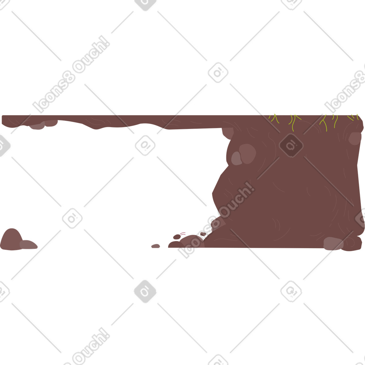 Fondotinta illustrazione in stile Woof scarica in PNG, SVG