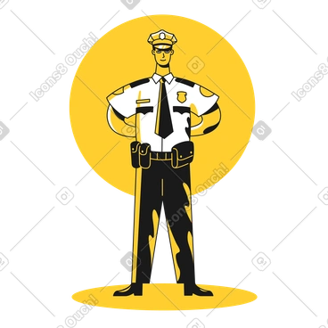 Agent de sécurité ou policier PNG, SVG