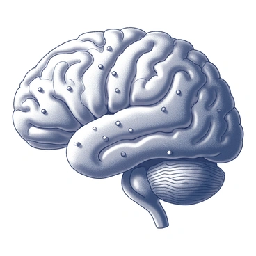 An illustration showing the brain as a complex circuit board with wires and nodes