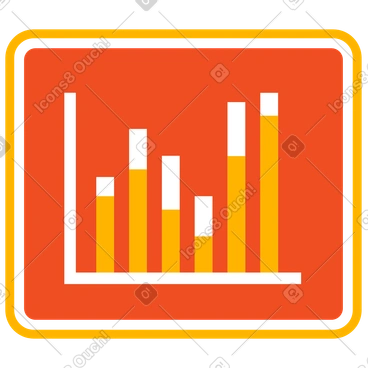 Graph animated illustration in GIF, Lottie (JSON), AE