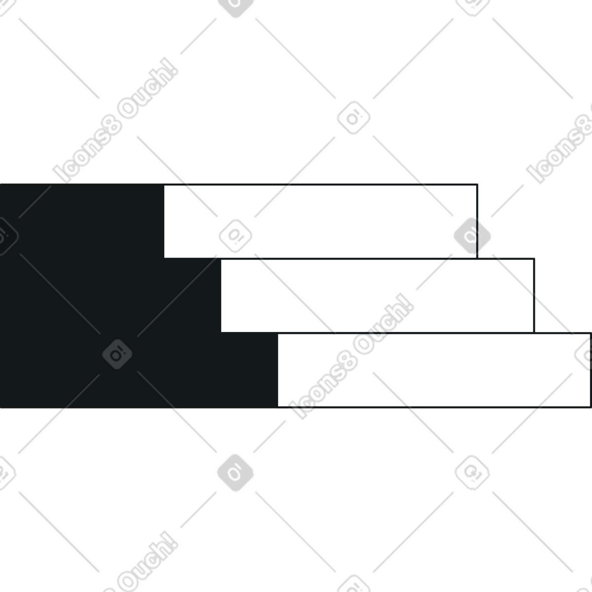 Le scale illustrazione in stile Midnight scarica in PNG, SVG
