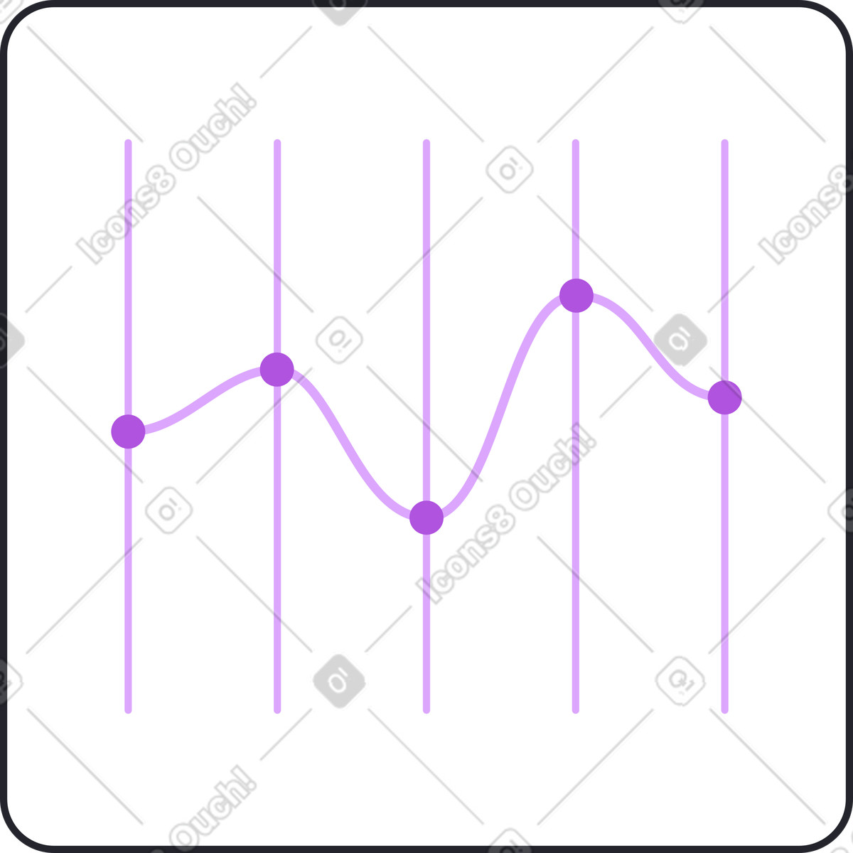 下载 Grapy 风格的 白色方块上的图形 插画，支持 PNG、SVG 格式
