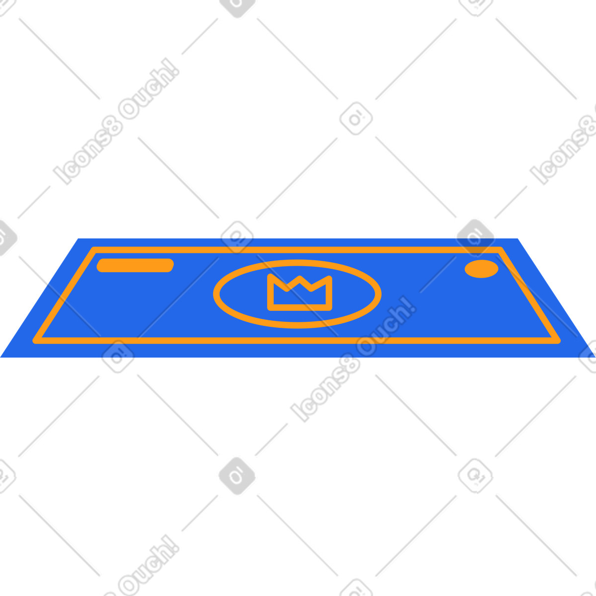 Banknoten-Illustration im Kingdom-Stil als Download in PNG, SVG