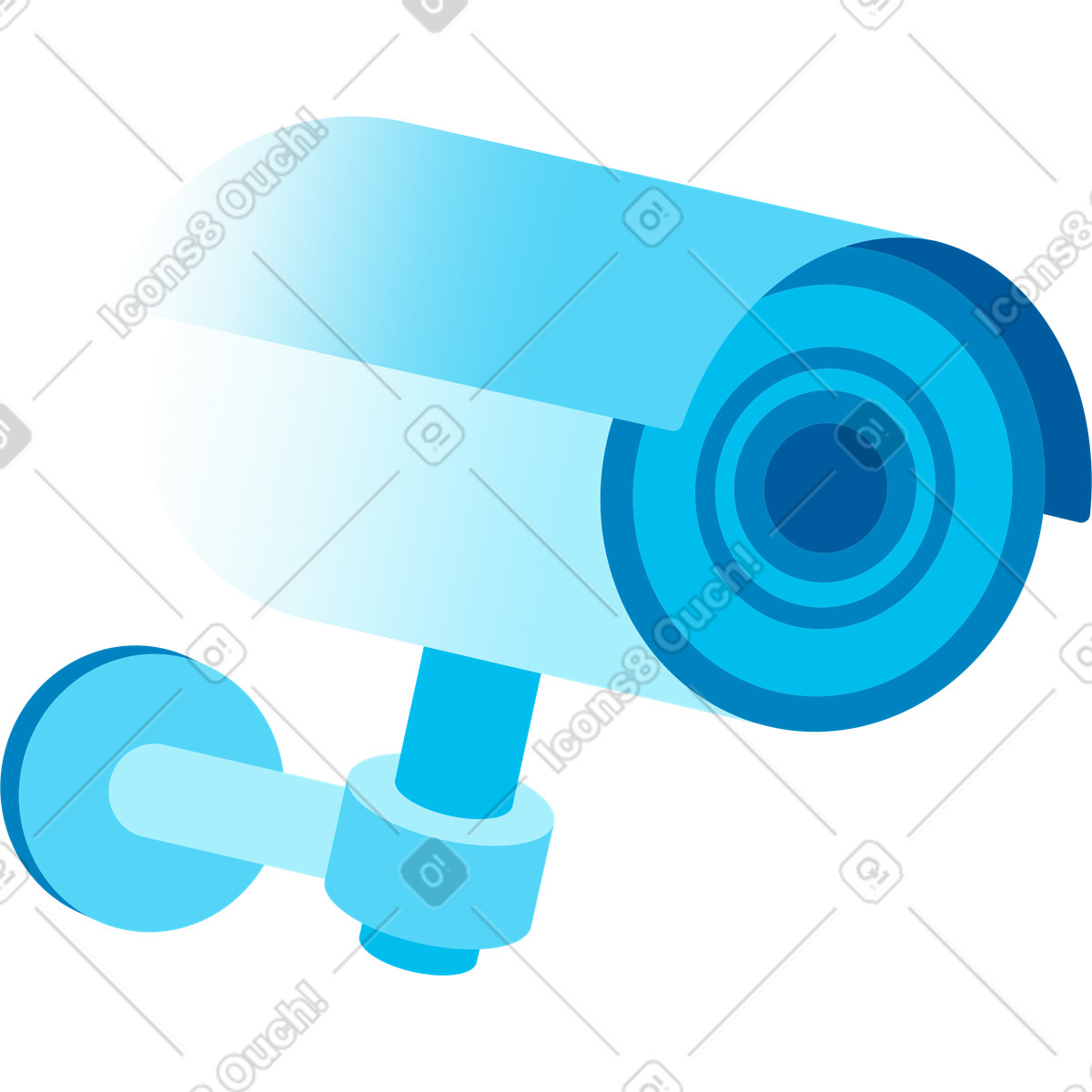 Camera illustration in Icy style download in PNG, SVG