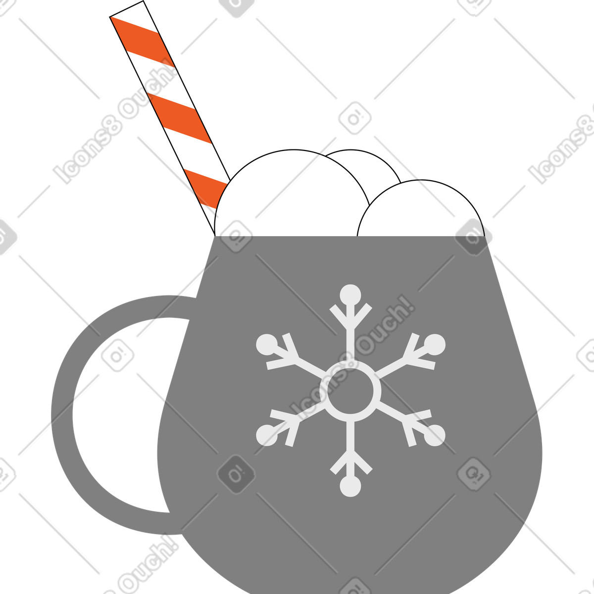 Ilustración Bebida caliente en estilo Tiny a descargar en PNG y SVG