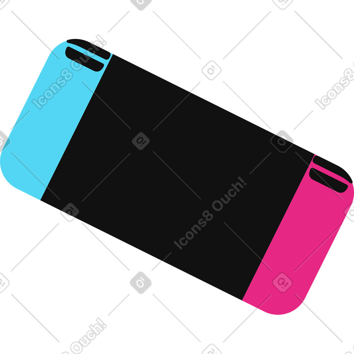 Illustration Console portative dans le style Active à télécharger aux formats PNG, SVG