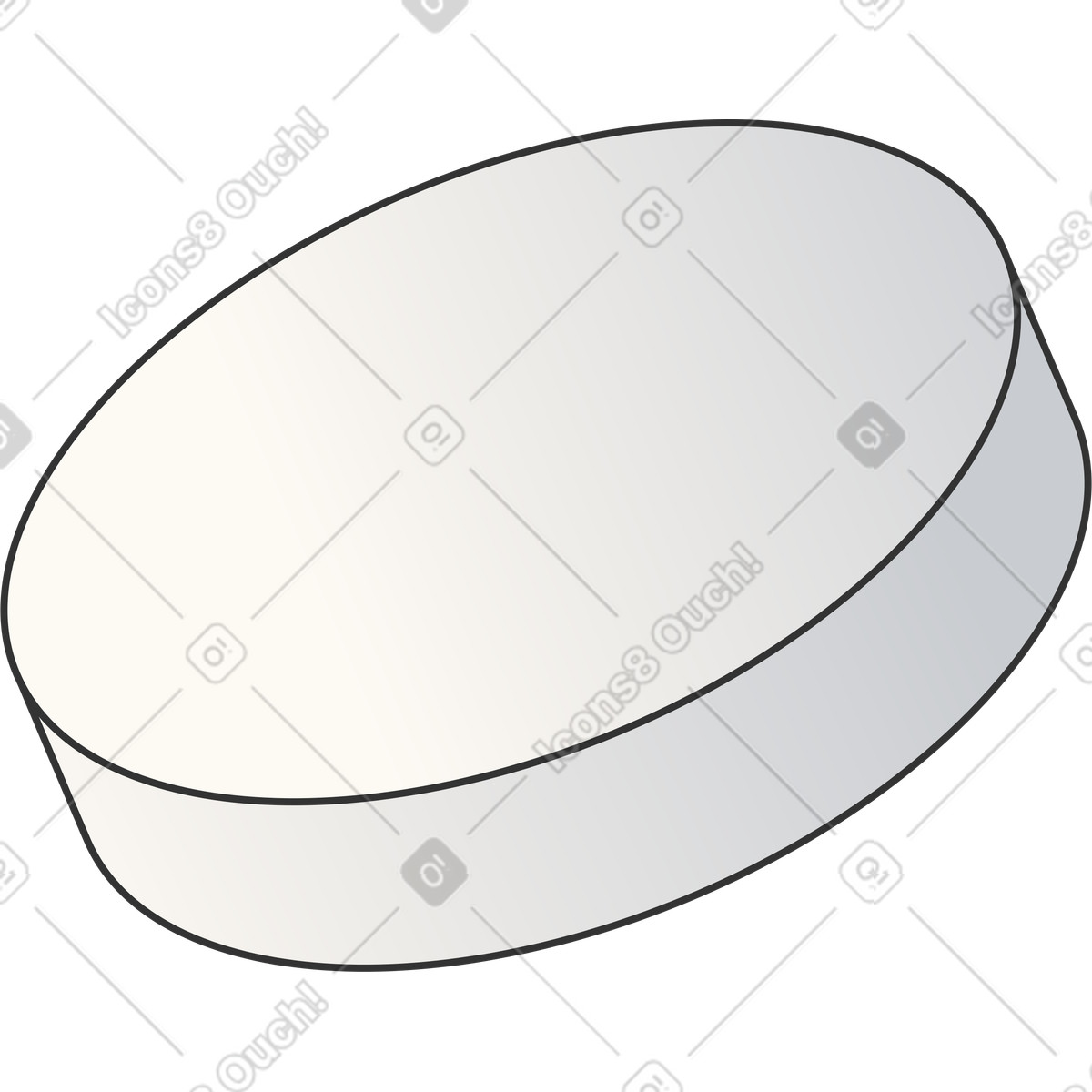 Ilustração de Comprimido em no estilo Kit para baixar em PNG, SVG
