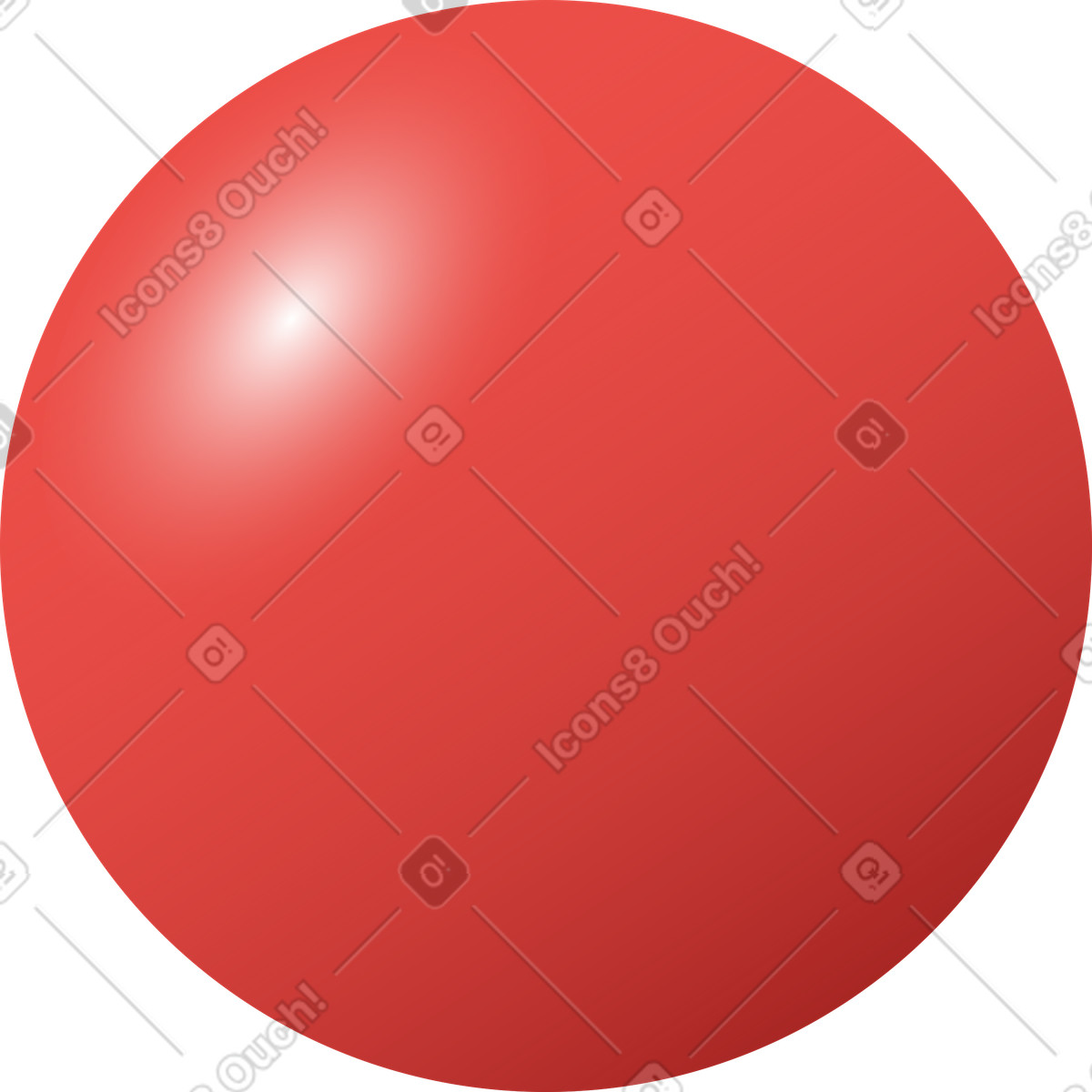 Illustration Balle dans le style Levels à télécharger aux formats PNG, SVG