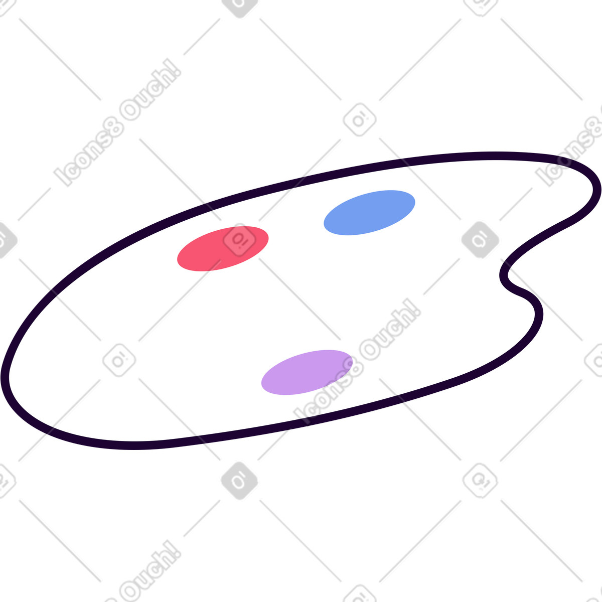 Illustration Des peintures dans le style Martina à télécharger aux formats PNG, SVG