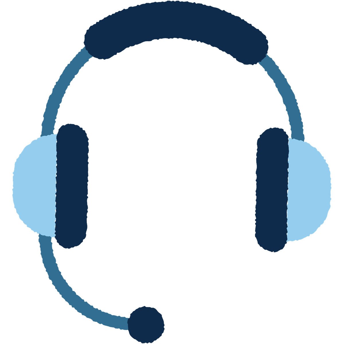Support headphones-Illustration im Cherry-Stil als Download in PNG, SVG