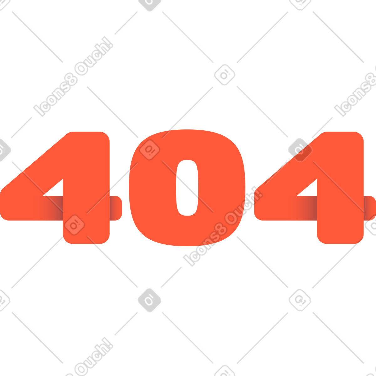 Lettering four hundred text illustration in Beam style download in PNG, SVG