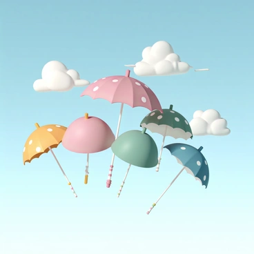 Pin parasol