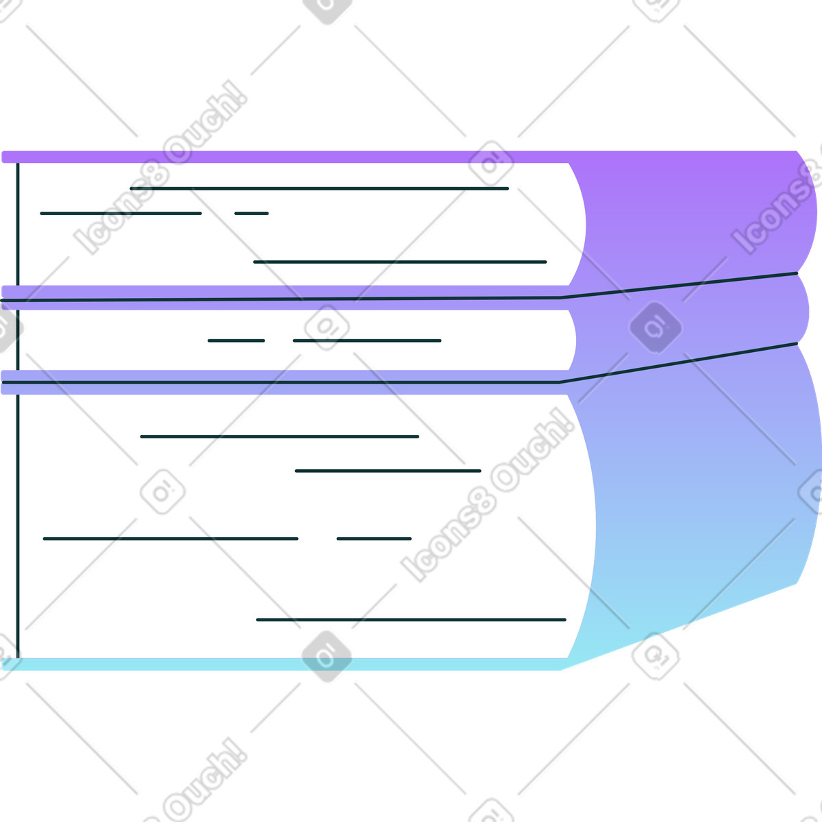 下载 Florid 风格的 书架 插画，支持 PNG、SVG 格式