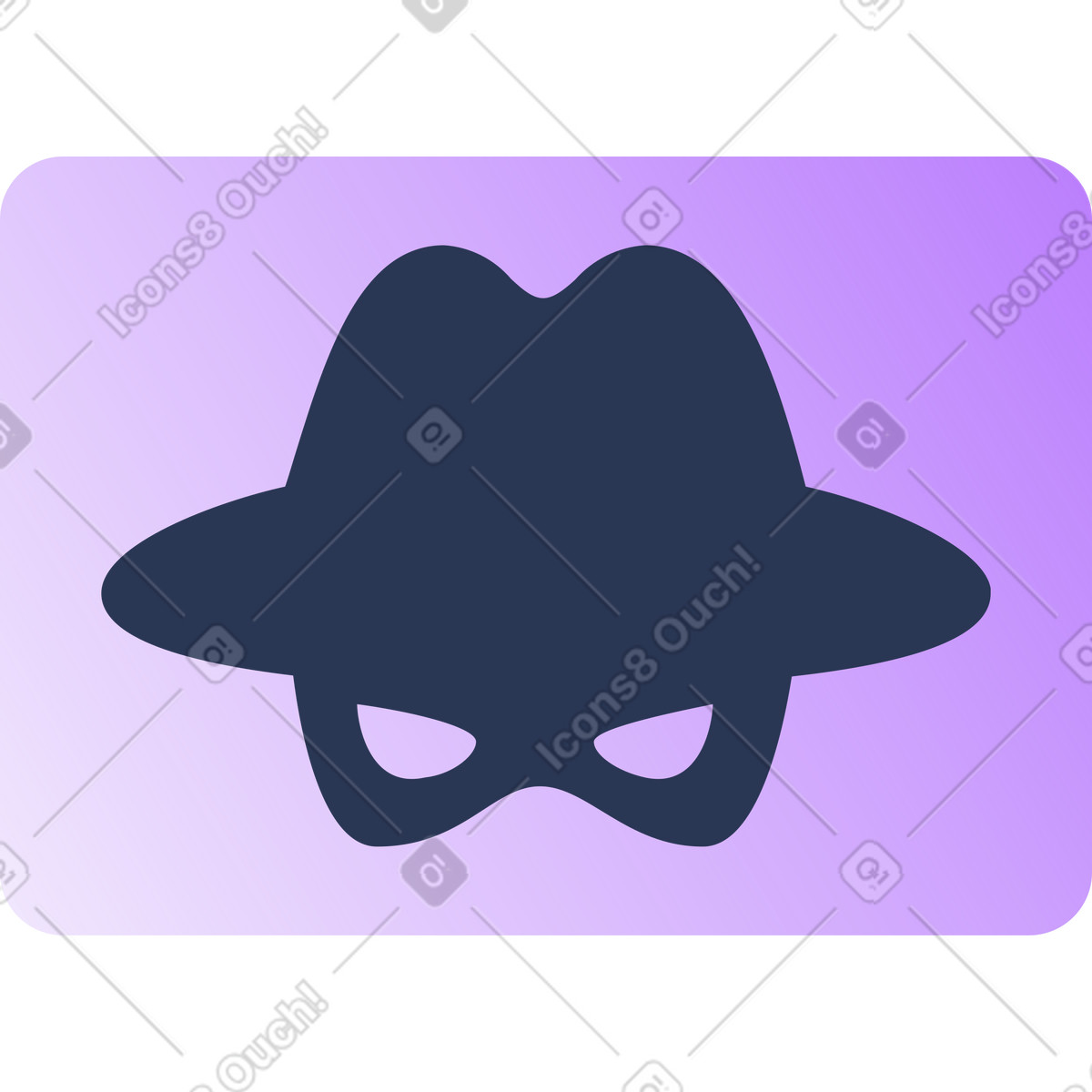 下载 Lucent 风格的 欺诈图标 插画，支持 PNG、SVG 格式