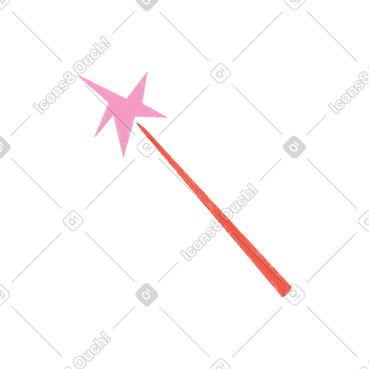 Иллюстрация Magic stick в стиле Tutti — скачать в форматах PNG, SVG